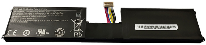 Kompatibel Bærbart Batteri NOKIA  til Lumia-2520 