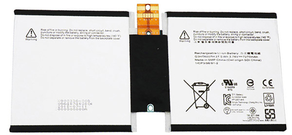 Kompatibel Bærbart Batteri Microsoft  til G3HTA003H 